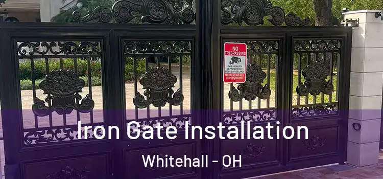 Iron Gate Installation Whitehall - OH